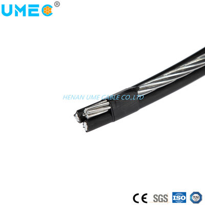 IEC XLPE o PE aislamiento 10mm2 35mm2 50mm2 cable de aluminio ABC negro