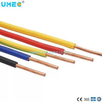 450/750v IEC 60227 01 estándar 1x4mm2-1/2.22mm espesor de PVC 0,8mm Cables eléctricos