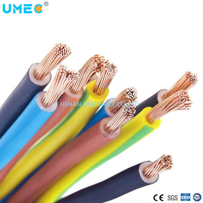 450/750v IEC 60227 01 estándar 1x4mm2-7/0.84mm espesor de PVC 0.8mm Cables eléctricos