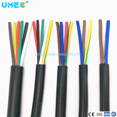 60227 CEI 52-6x1,5 mm2-- espesor de aislamiento de PVC 0,7 mm espesor de la envolvente de PVC 1,1 mm cable eléctrico para uso doméstico