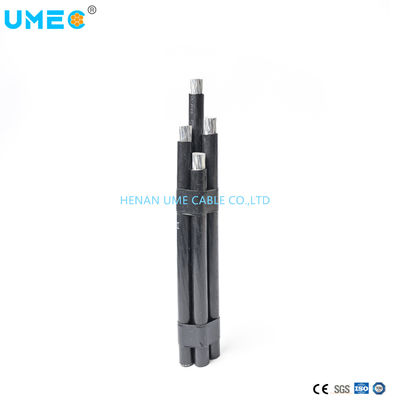 Cable de conductor de aluminio aislado AAC/AAAC/ACSR 3X1/0AWG
