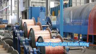 Cable trenzado de cobre de alta calidad para un cableado confiable