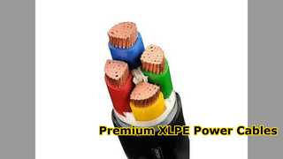 Cable de alimentación de cobre con aislamiento XLPE de alta calidad 0 6 1kV