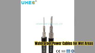 Cable de alimentación impermeable de bajo voltaje para ambientes húmedos